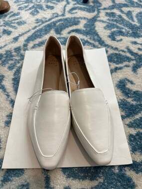 A New Day Women's Hayes Pointed Toe Loafer Flats Cream